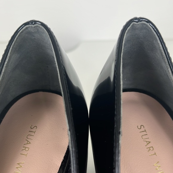 Stuart Weitzman Black Patent Holly 60 Pump - Picture 9 of 9